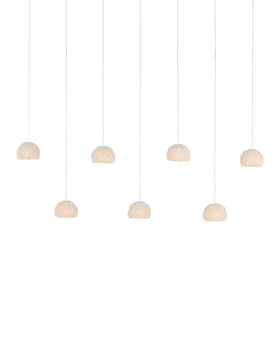 Virtu 7-Light Linear Multi-Drop Pendant