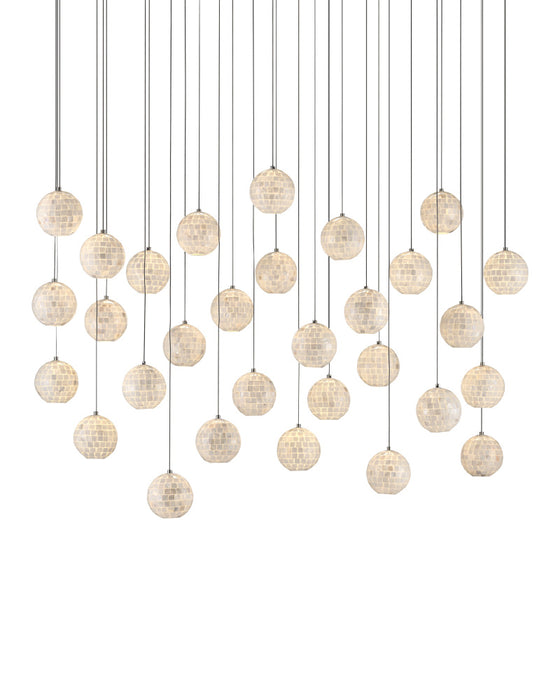 Finhorn 30-Light Linear Multi-Drop Pendant
