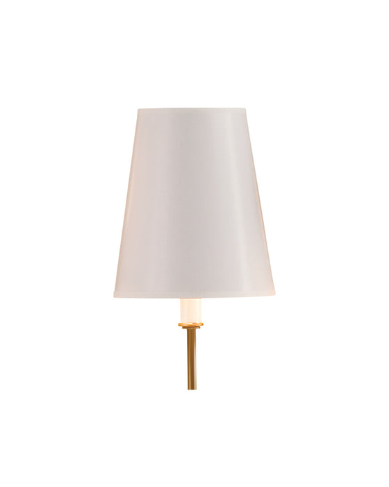 White Paper Tapered Chandelier Shade