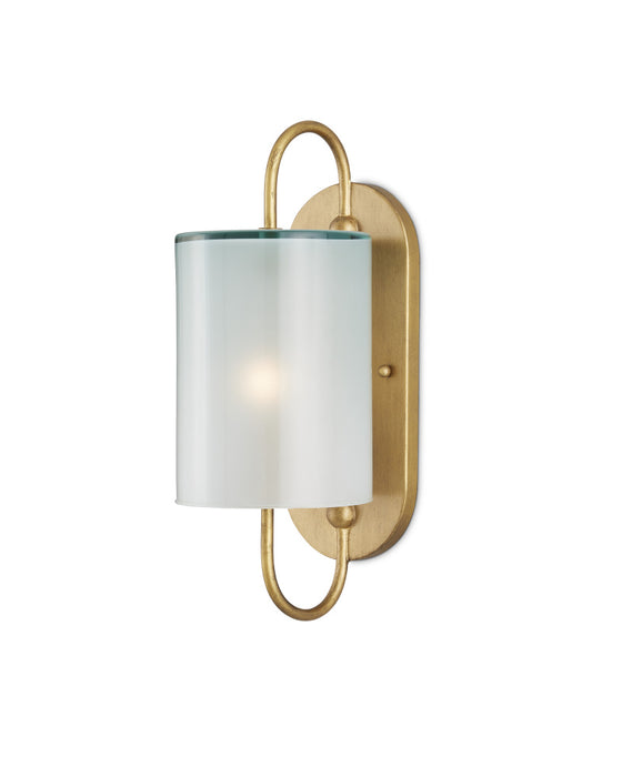 Glacier Brass Wall Sconce