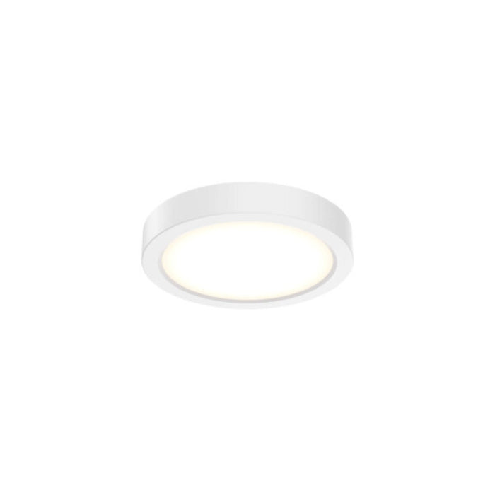 Round Flush Mount, universal 120V-347V, 0-10V dimming