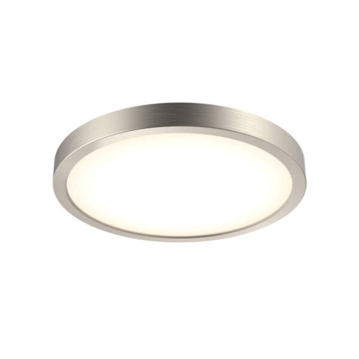 Round Flush Mount, universal 120V-347V, 0-10V dimming