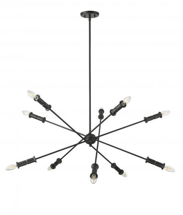 Potiss 1 - Light Chandelier Ceiling Light Matte Black