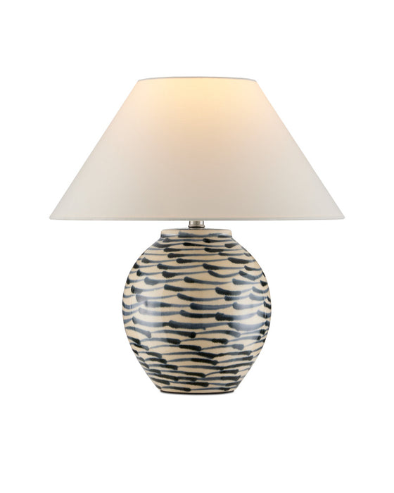 Minnows Blue Table Lamp
