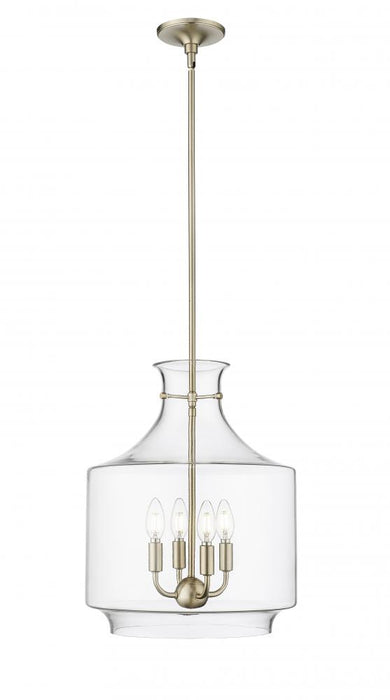 Mahannah 4-Light Pendant Light Modern Gold
