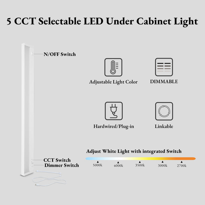 Lumetra LED White Under Cabinet Light