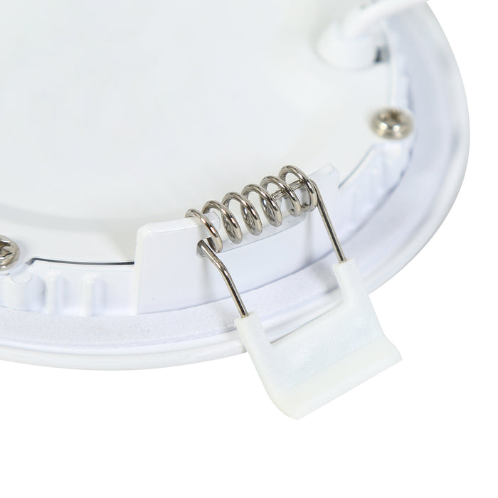 Glanzor Round LED Recessed Ceiling Light, Dimmable Downlight