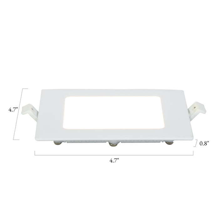 Lumetra 4-InSquare LED Recessed Downlight, 3CCT Selectable