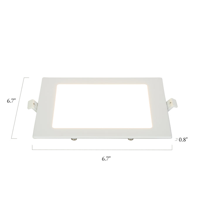 Lumetra 6-InSquare LED Recessed Downlight, 3CCT Selectable