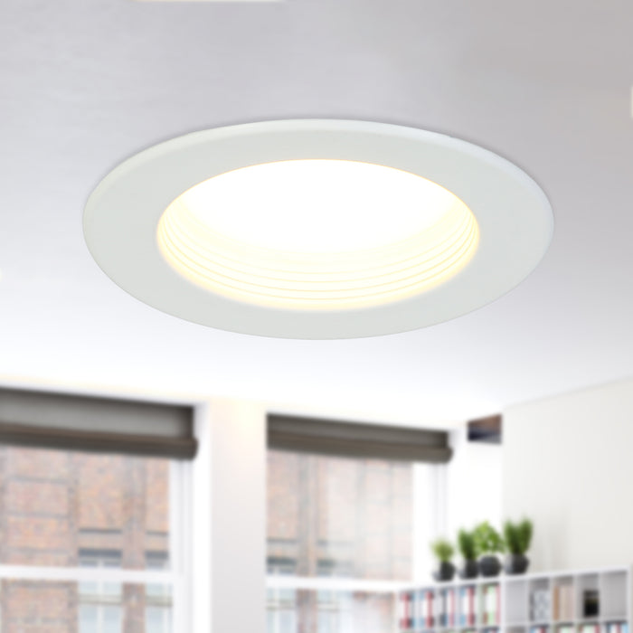 Lumetra 4-InRound Recessed Ceiling Light, 5CCT Selectable