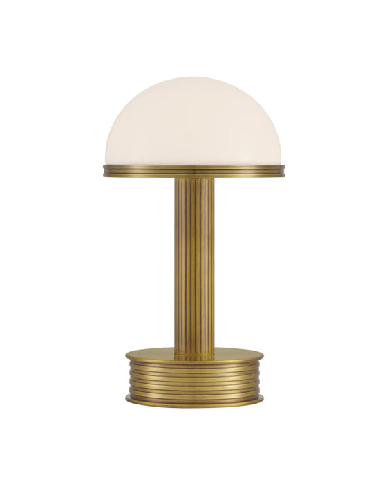 Promenade Brass Cordless Table Lamp