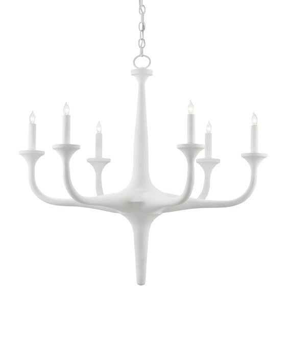 Albion White Chandelier