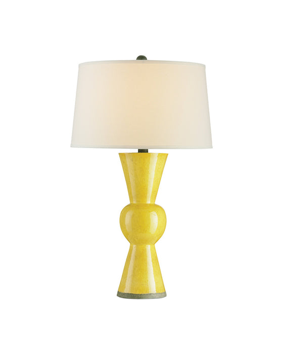 Upbeat Yellow Table Lamp
