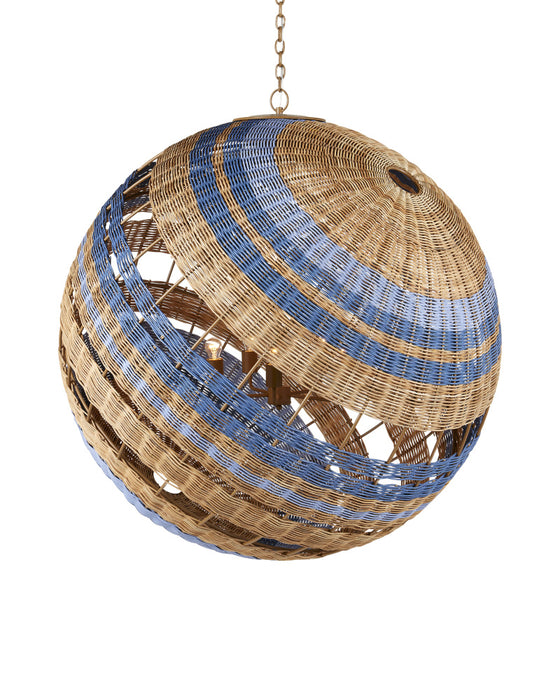 Senjyo Tilted Orb Chandelier