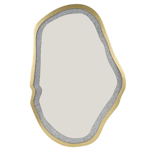 Modern Gold Vintage Wall Mirror - Belles Lighting