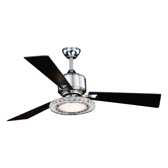 Clara 52-in LED Ceiling Fan  Brushed Nickel