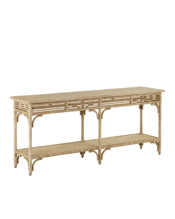 Olisa Large Rope Console Table