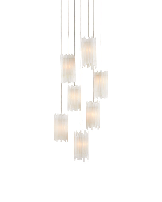 Escenia 7-Light Round Multi-Drop Pendant