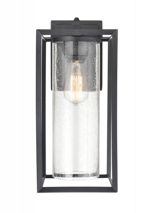 Wheatland 1-Light Outdoor Wall Sconce Powder Coated Black
