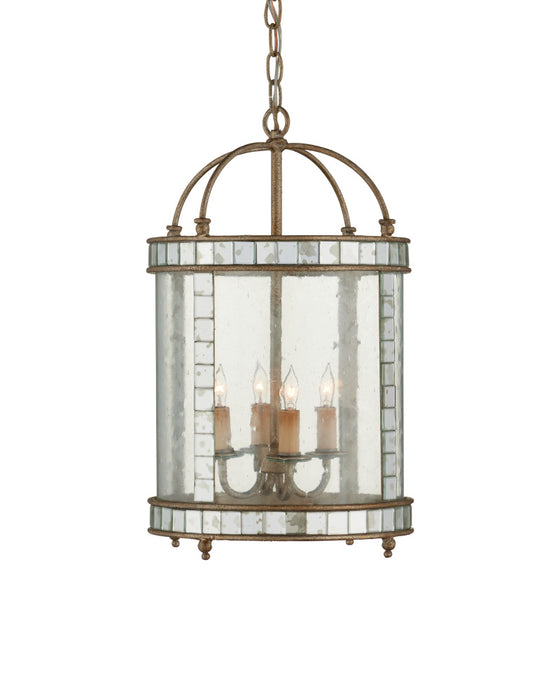 Corsica Small Silver Lantern