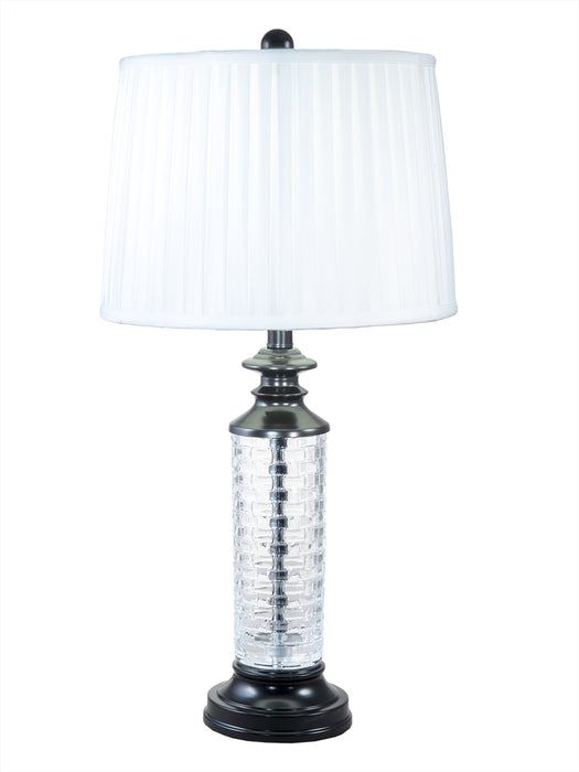 Overland 24% Lead Crystal Table Lamp