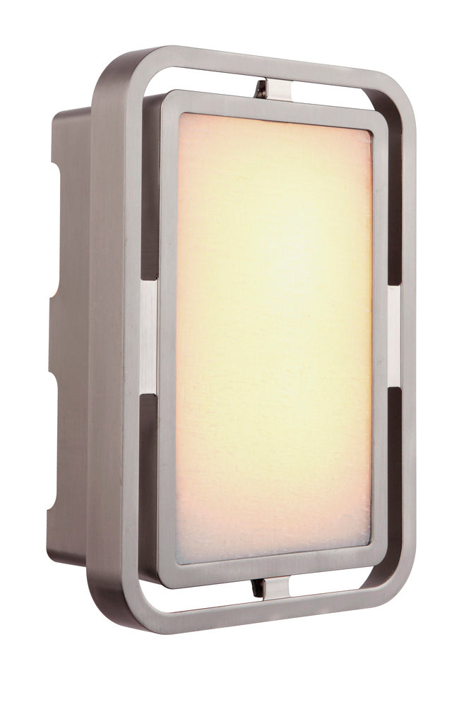 LED Metal Frame w/ Linen Glass — Belles Lighting