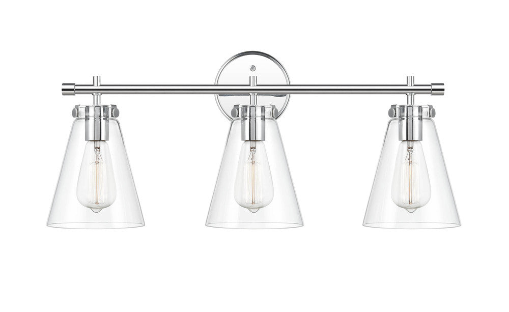 Aliza 3-Light Vanity Chrome