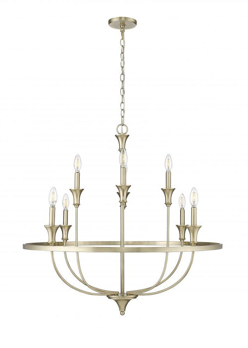 Emery 8-Light Chandelier Ceiling Light Modern Gold