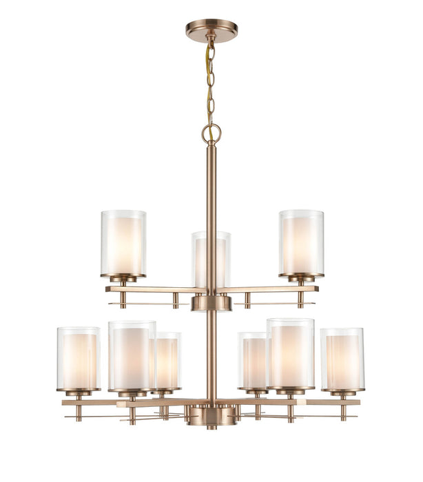 Huderson 9-Light Chandelier Ceiling Light Modern Gold