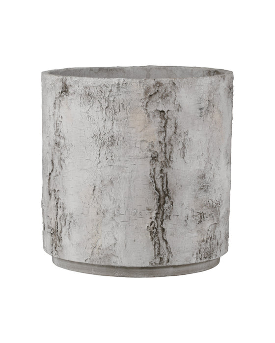 Faux Birch Small Planter