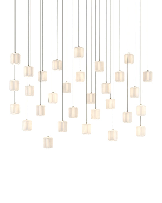 Dove 30-Light Linear Multi-Drop Pendant