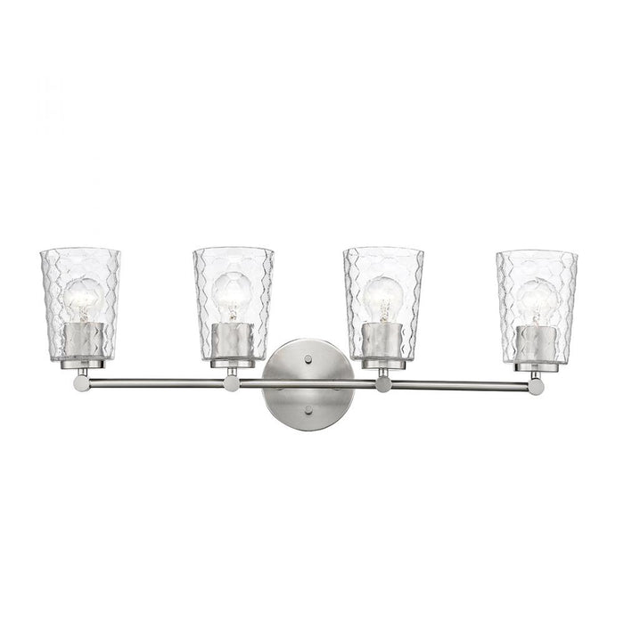 Ashli 4-Light Vanity Brushed Nickel