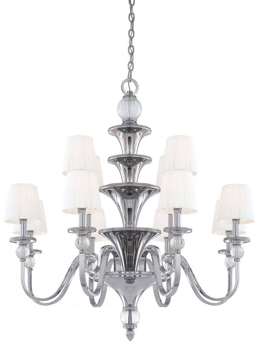 Aise - 12 Light 2 Tier Chandelier