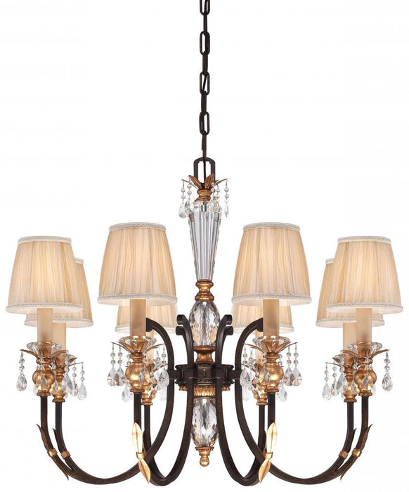 Bella Cristallo Collection - 8 Light Chandelier