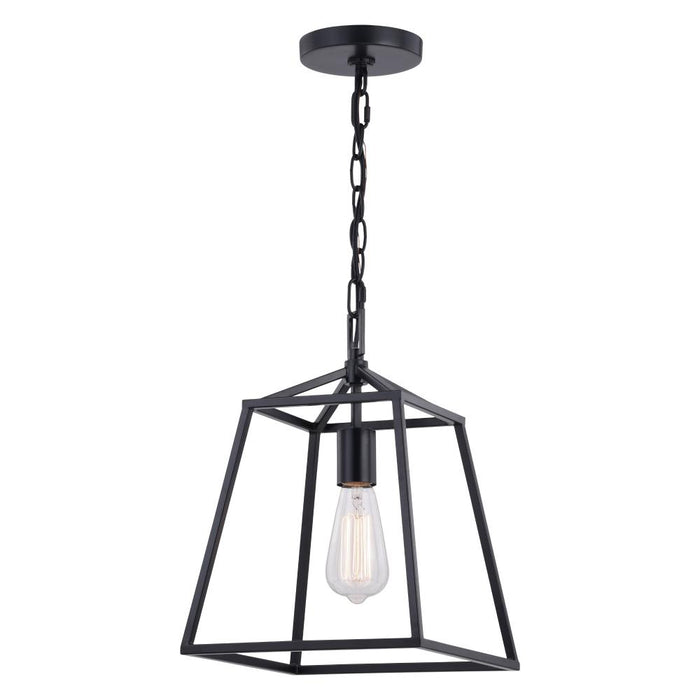 Hayes 10 in. W Mini Pendant Black