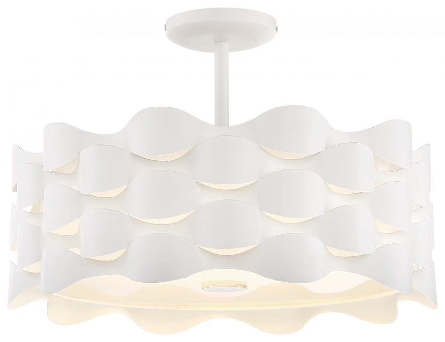Coastal Current - LED Semi Flush