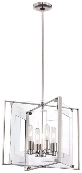 Crystal Clear - 4 Light Pendant