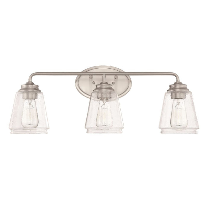 3-Light Vanity Brushed Nickel