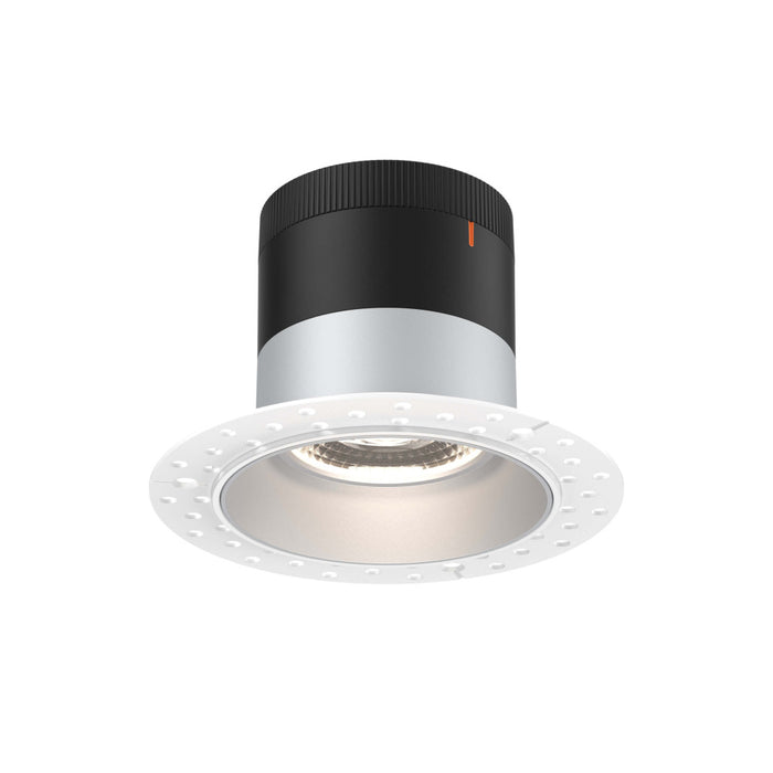 4in Modular Downlight, 5CCT, 60 degree Beam Angle, Regressed, Alzak,Trimless
