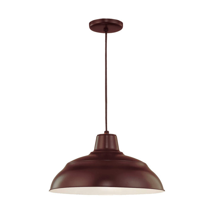 R Series 1-Light Cord Hung Warehouse Architect Bronze