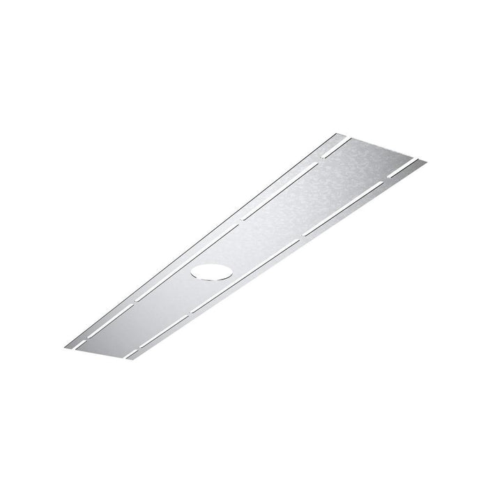 Universal Flat rough-in plate for 1" recessed & regressed line