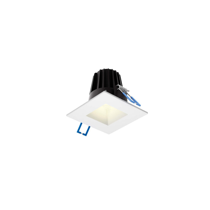Square regressed recessed light