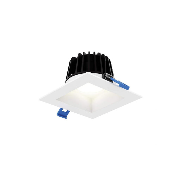 Square regressed recessed light