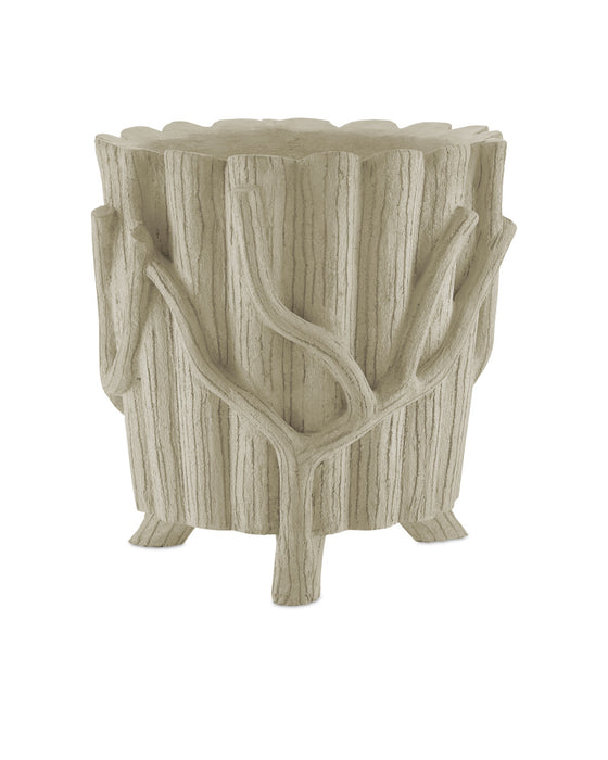 Large Faux Bois Planter