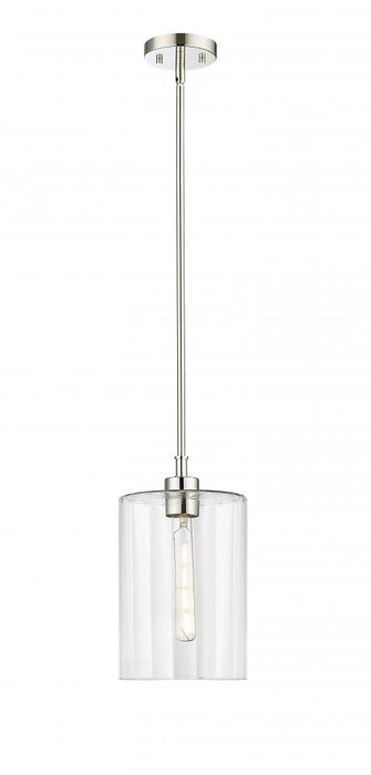 Chastine 1-Light Pendant Light Polished Nickel