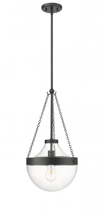 Clarra 1-Light Pendant light Matte Black