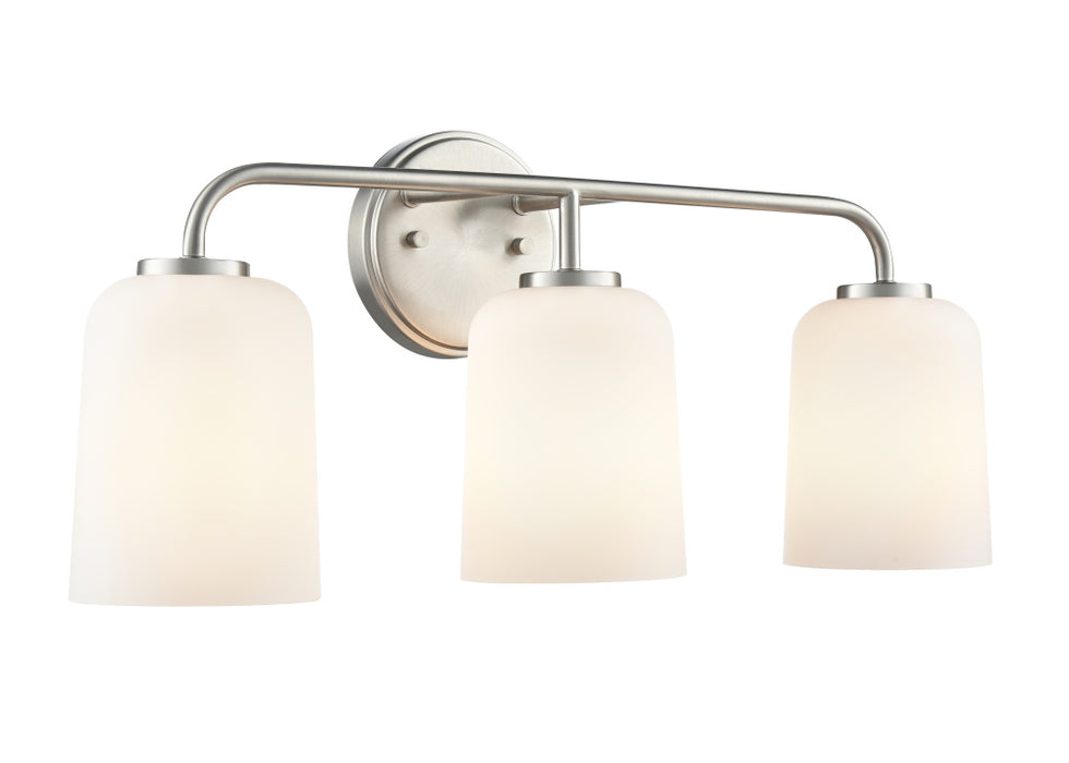 Laphia 22" Wide 3-Light Vanity - Brushed Nickel