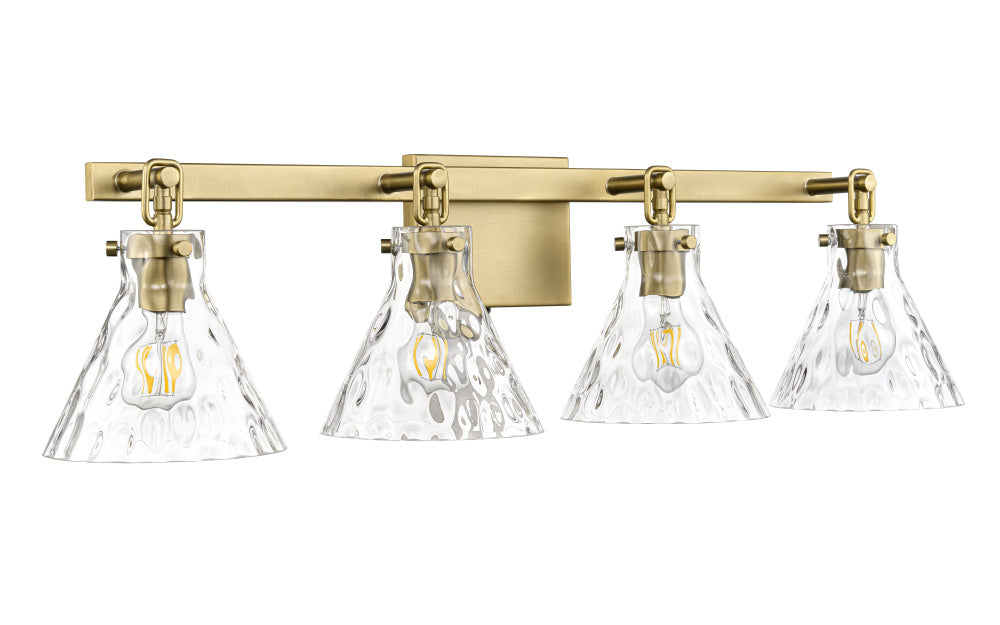 Barlon 34.75" 4-Light Vanity - Vintage Brass