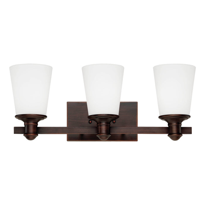 Cimmaron 3-Light Vanity Rubbed Bronze