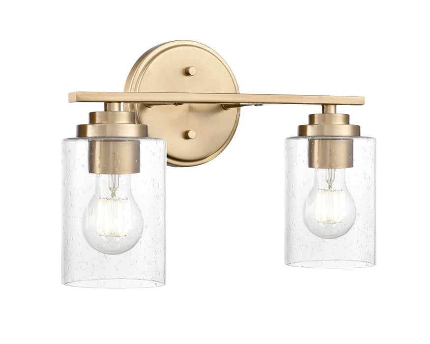 Moven 14.25" Wide 2-Light Vanity - Modern Gold